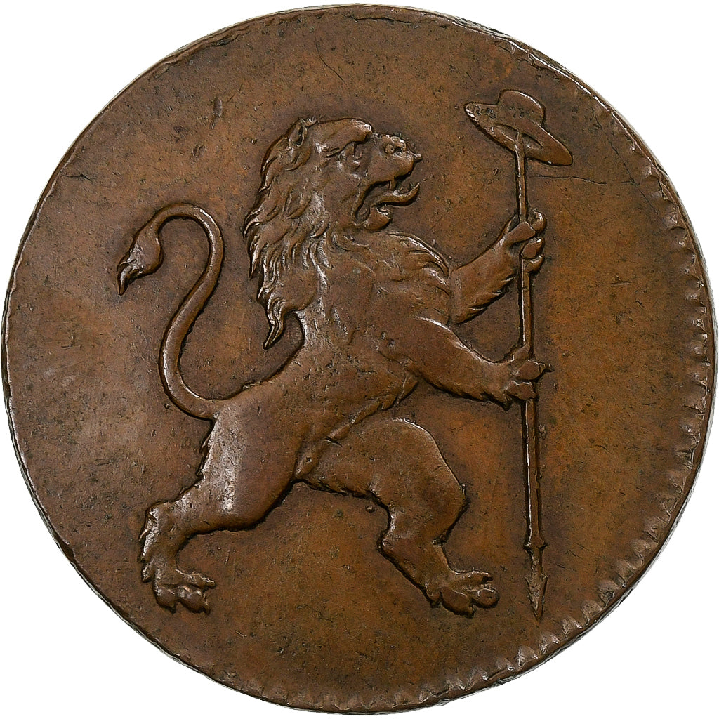 NEDERLANDS OOSTENRIJK, 2 Liards, 2 Oord, 1790, Brussels, Koper, ZF+