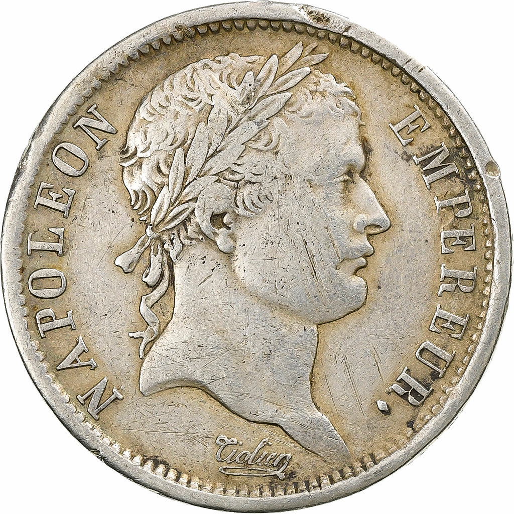 France, Napoleon I, 2 Francs, 1808, Paris, Silver, VF(30-35), Gadoury:500
