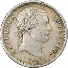 France, Napoleon I, 2 Francs, 1808, Paris, Silver, VF(30-35), Gadoury:500