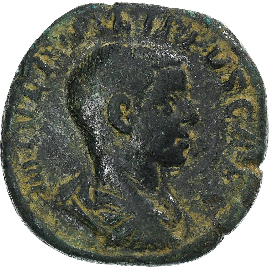 Philip II, Sesterzio, 244-246, Rome, Bronzo, MB, RIC:256a