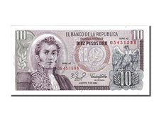 Banknote, Colombia, 10 Pesos Oro, 1980, 1980-08-07, UNC(65-70)