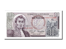 Banknote, Colombia, 10 Pesos Oro, 1980, 1980-08-07, UNC(65-70)