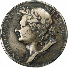 France, Essai, Effigie de Mirabeau, Galle, 1792 / AN 4, Lyon, Métal de cloche