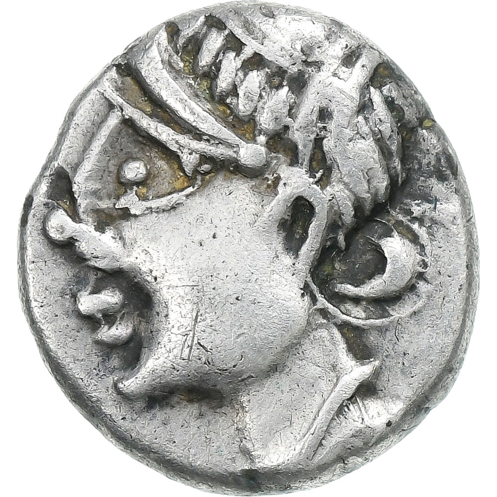 Aedui, Denier VIIPOTAL, ca. 60-40 BC, Argento, BB, Delestrée:3215