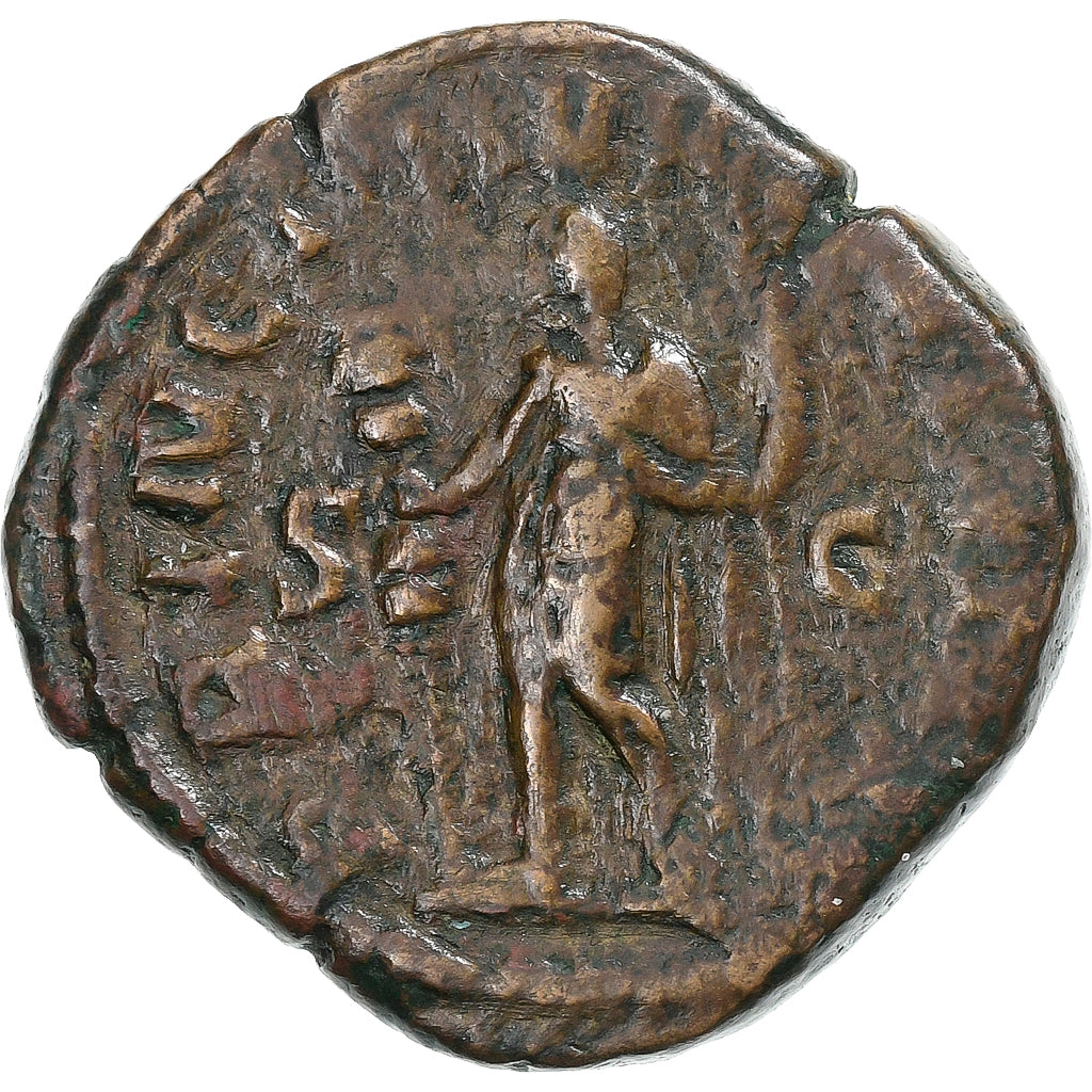 Hostilian, Sesterzio, 251, Rome, Bronzo, MB