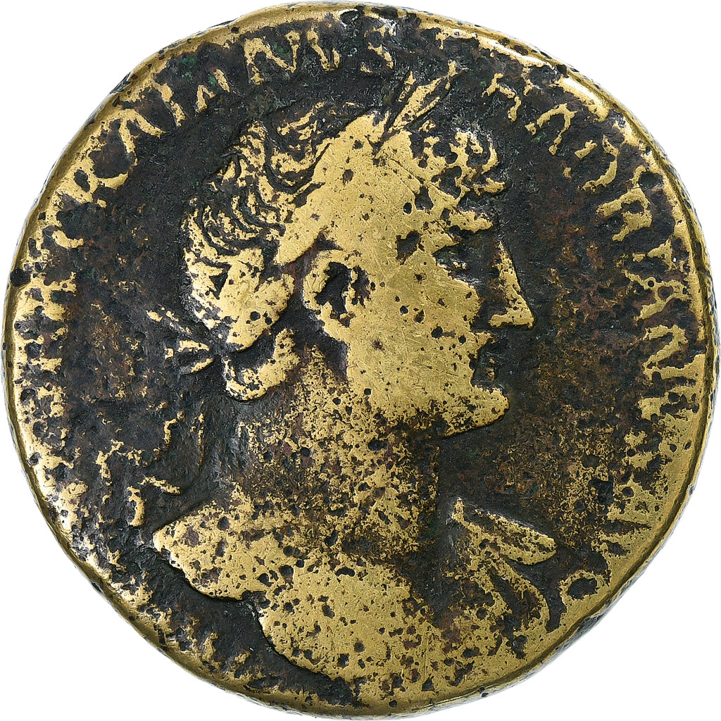 Hadrian, Sestertius, 119-120, Rome, Bronze, VF(20-25), RIC:254