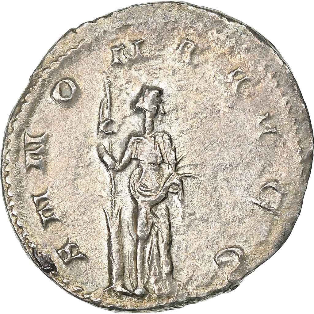 Trebonianus Gallus, Antoninianus, 251-253, Rome, Silver, AU(50-53), RIC:31