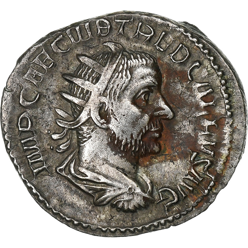 Trebonianus Gallus, Antoninianus, 251-253, Rome, Silver, AU(50-53), RIC:35