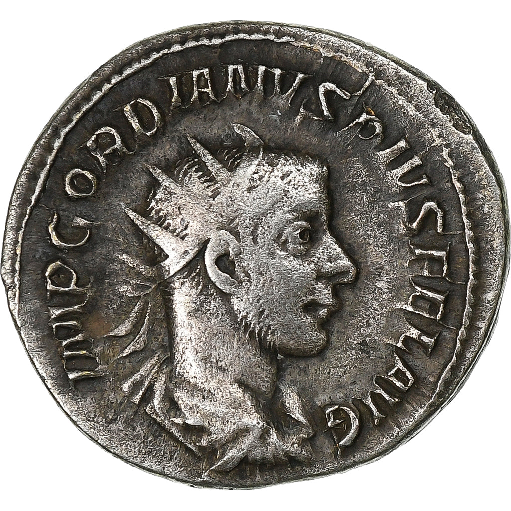 Gordian III, Antoninianus, 243-244, Rome, Srebro, EF(40-45), RIC:143