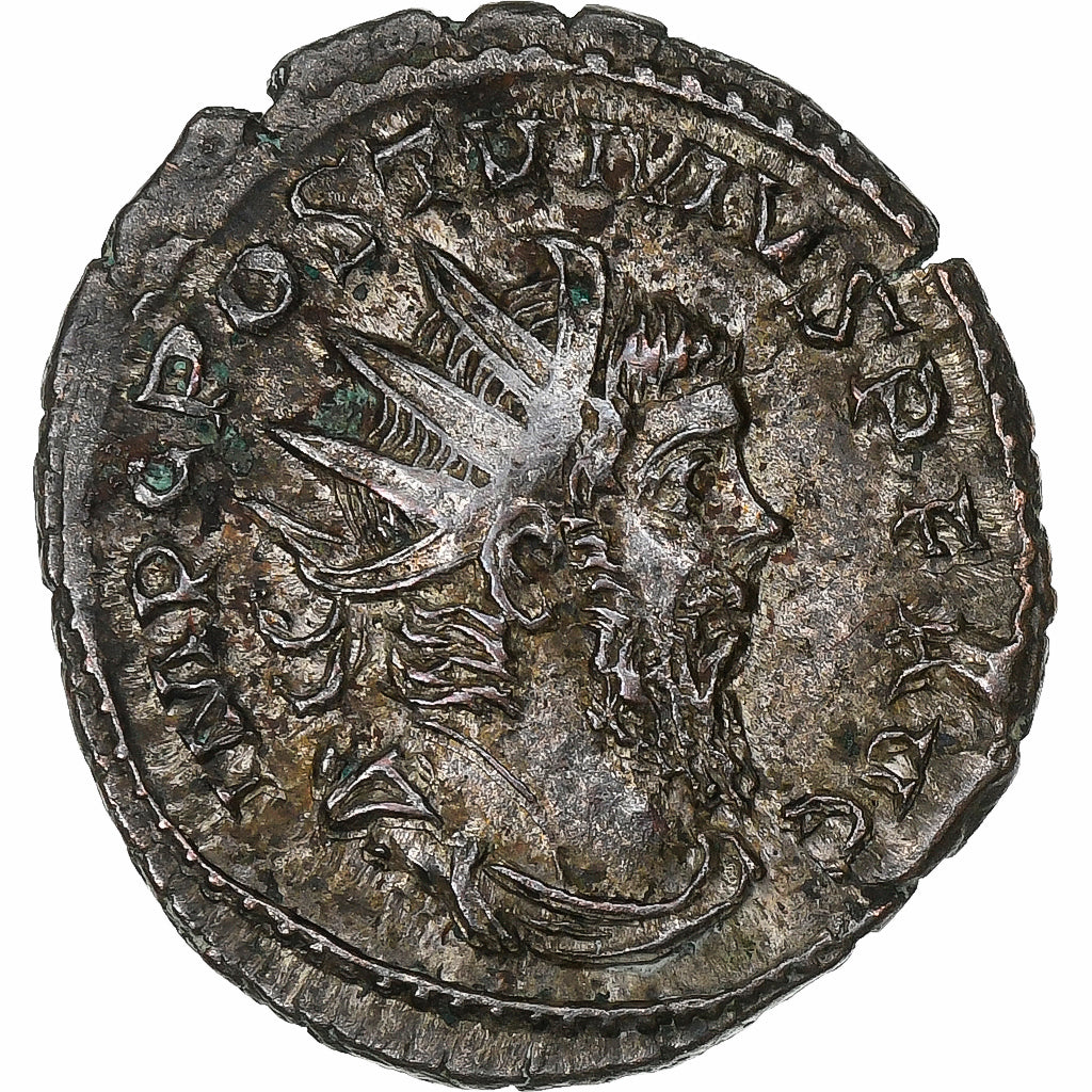 Postumus, Antoninianus, 262-263, Trier, Billon, SS+, RIC:67