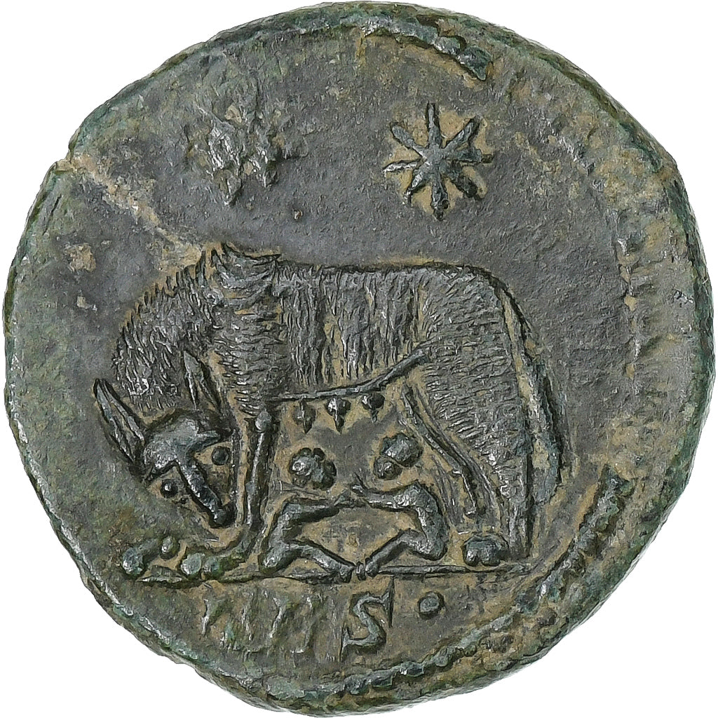 Roma, City Commemoratives, Follis, 330-333, Trier, Bronce, MBC+