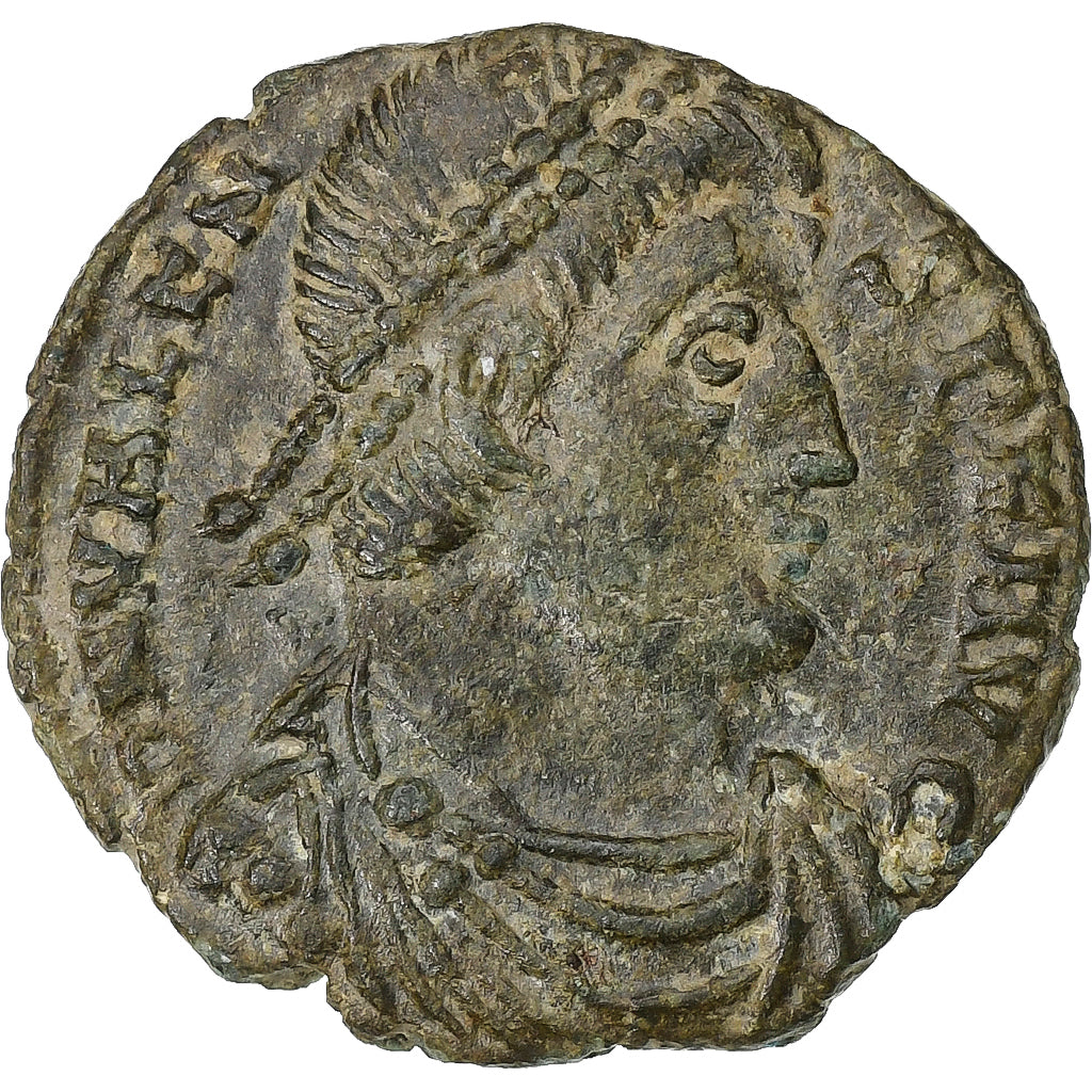 Valens, Follis, 364-367, Arelate, Bronze, AU(55-58), RIC:7D
