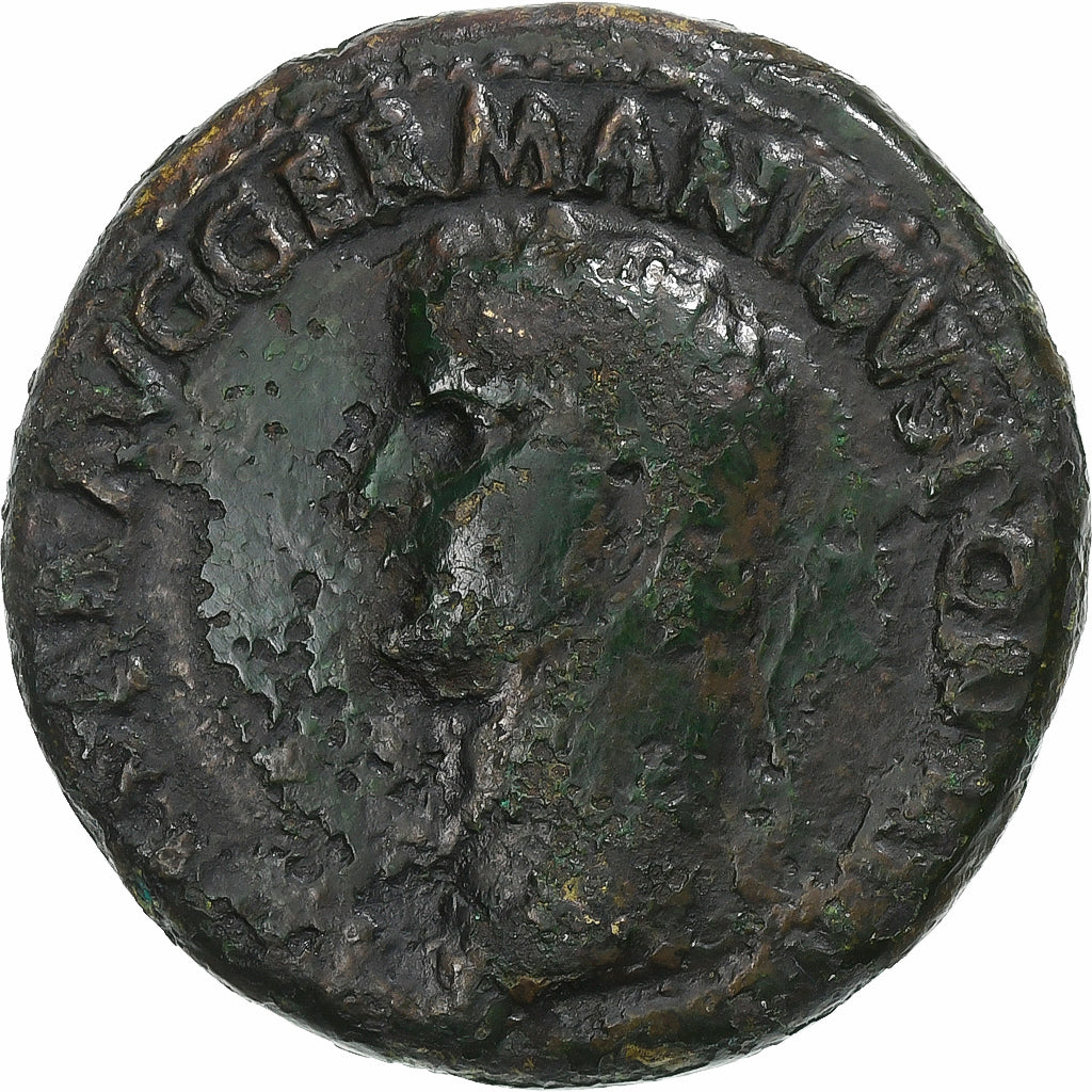 Caligula, Sesterce, 37-38, Rome, Bronze, TB+, RIC:37