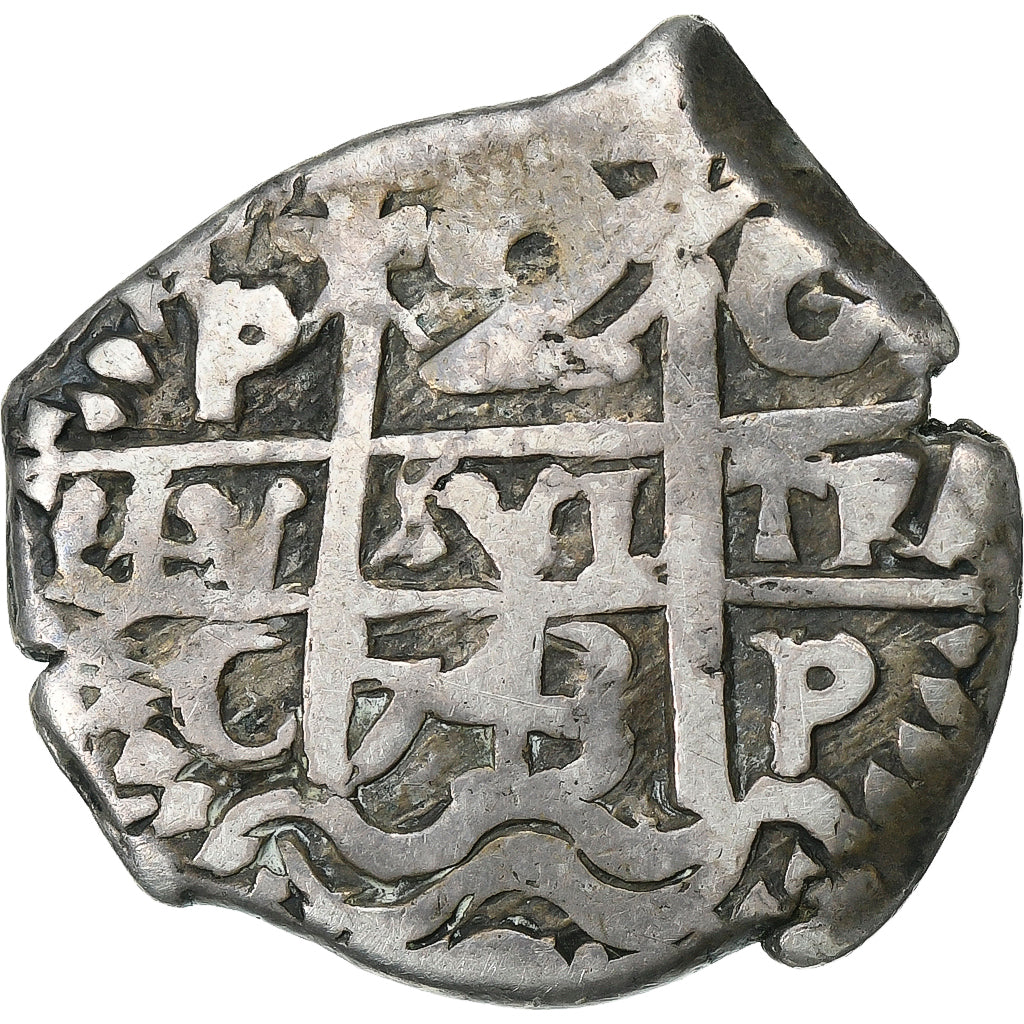 Bolivia, Philip V, 2 Reales, 1743, Potosi, COB, Silver, VF(30-35)