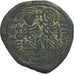 Phocas, Follis, 602-603, Kyzikos, Bronce, MBC, Sear:664