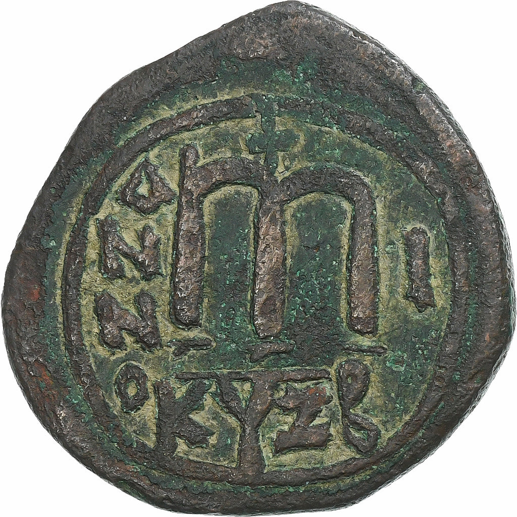 Phocas, Follis, 602-603, Kyzikos, Bronce, MBC, Sear:664