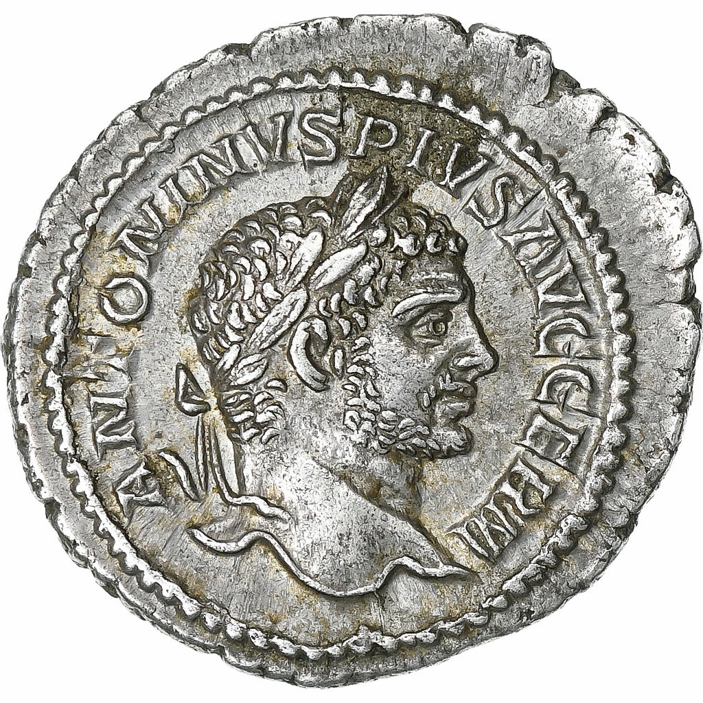 Caracalla, Denarius, 213-217, Rome, Silver, AU(55-58), RIC:311b