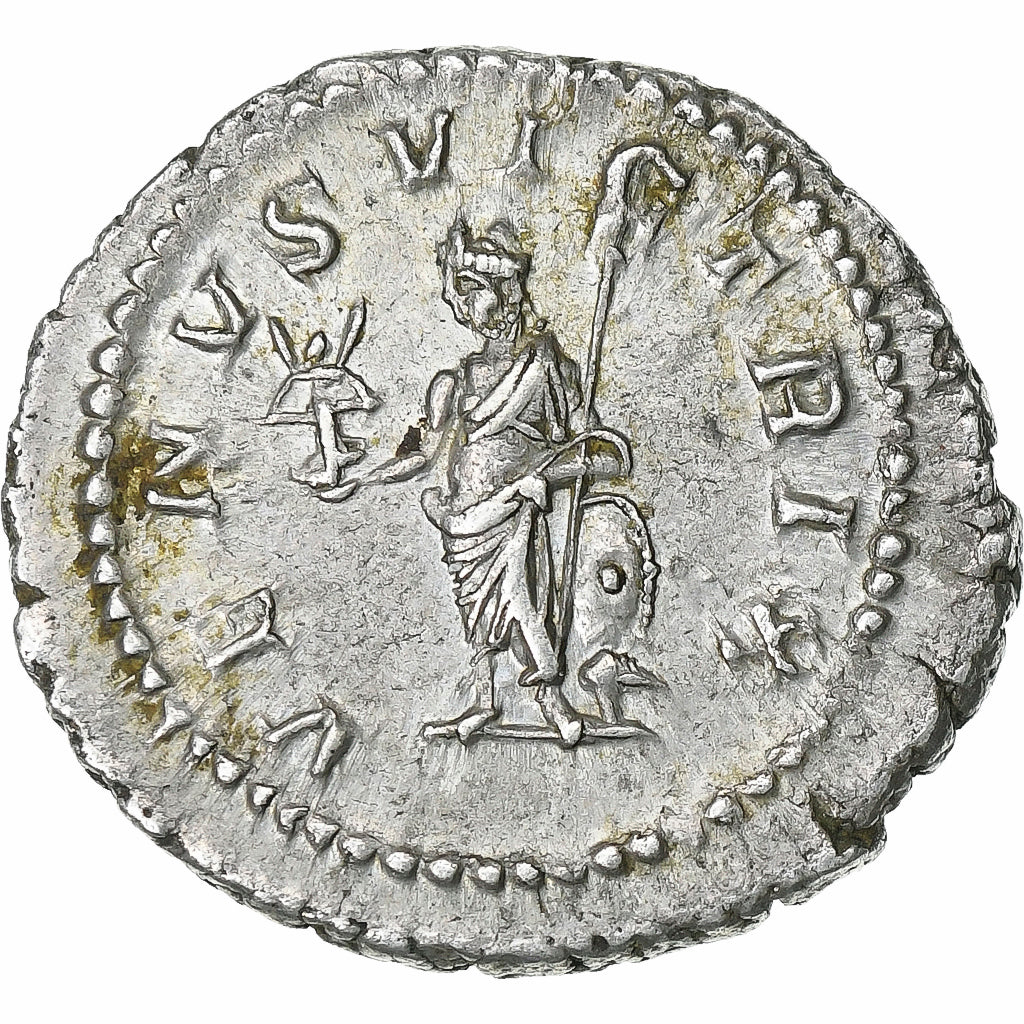 Caracalla, Denarius, 213-217, Rome, Silver, AU(55-58), RIC:311b