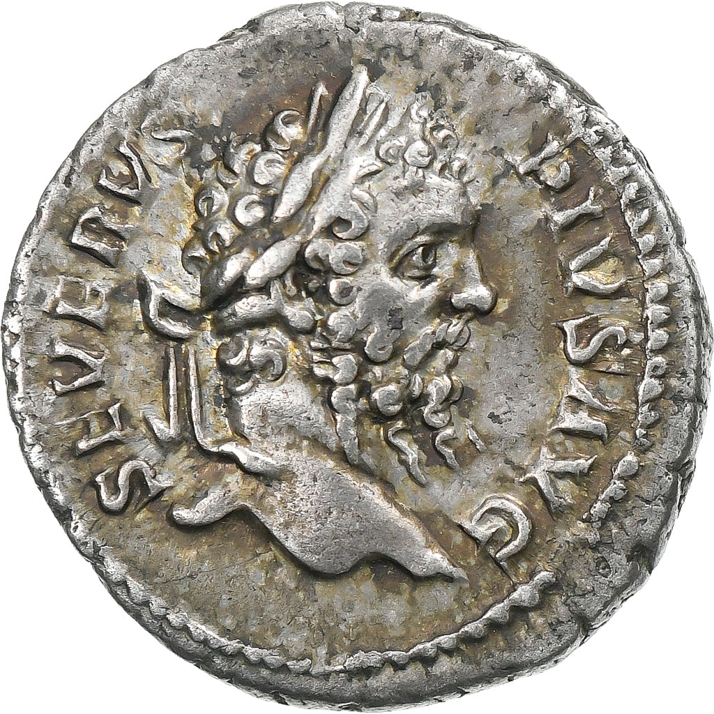 Septimius Severus, Denarius, 209, Rome, Prata, AU(50-53), RIC:226