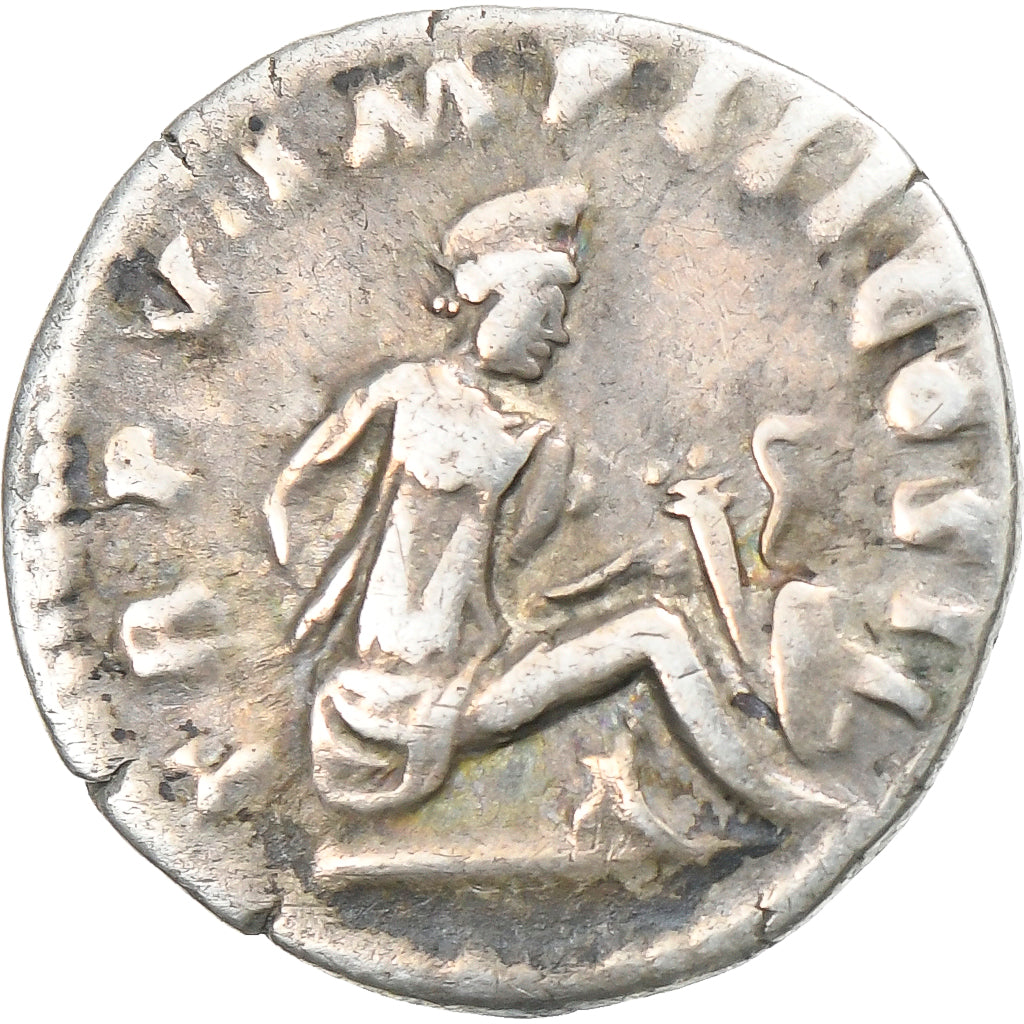 Lucius Verus, Denarius, 165, Rome, Silver, EF(40-45), RIC:540