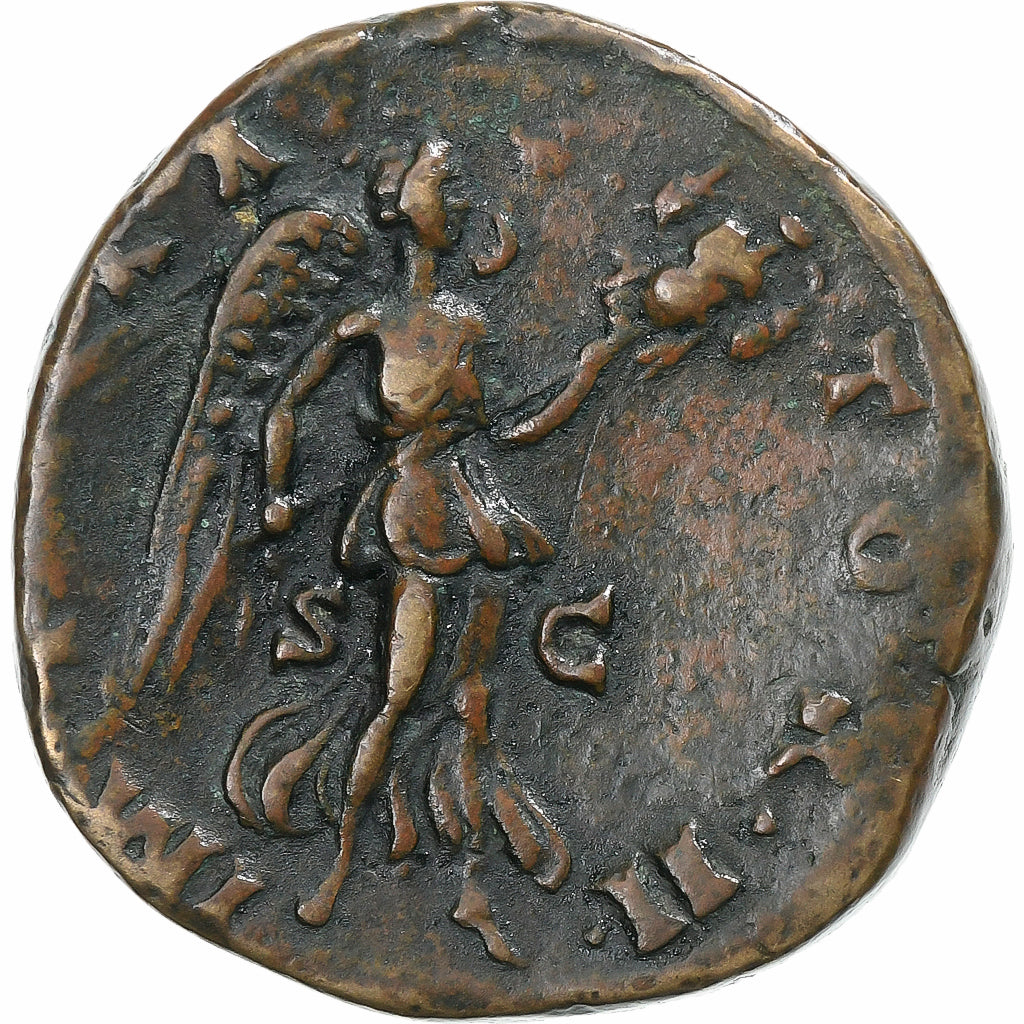 Antoninus Pius, Sestertius, 143-144, Rome, Bronze, VF(30-35), RIC:717a