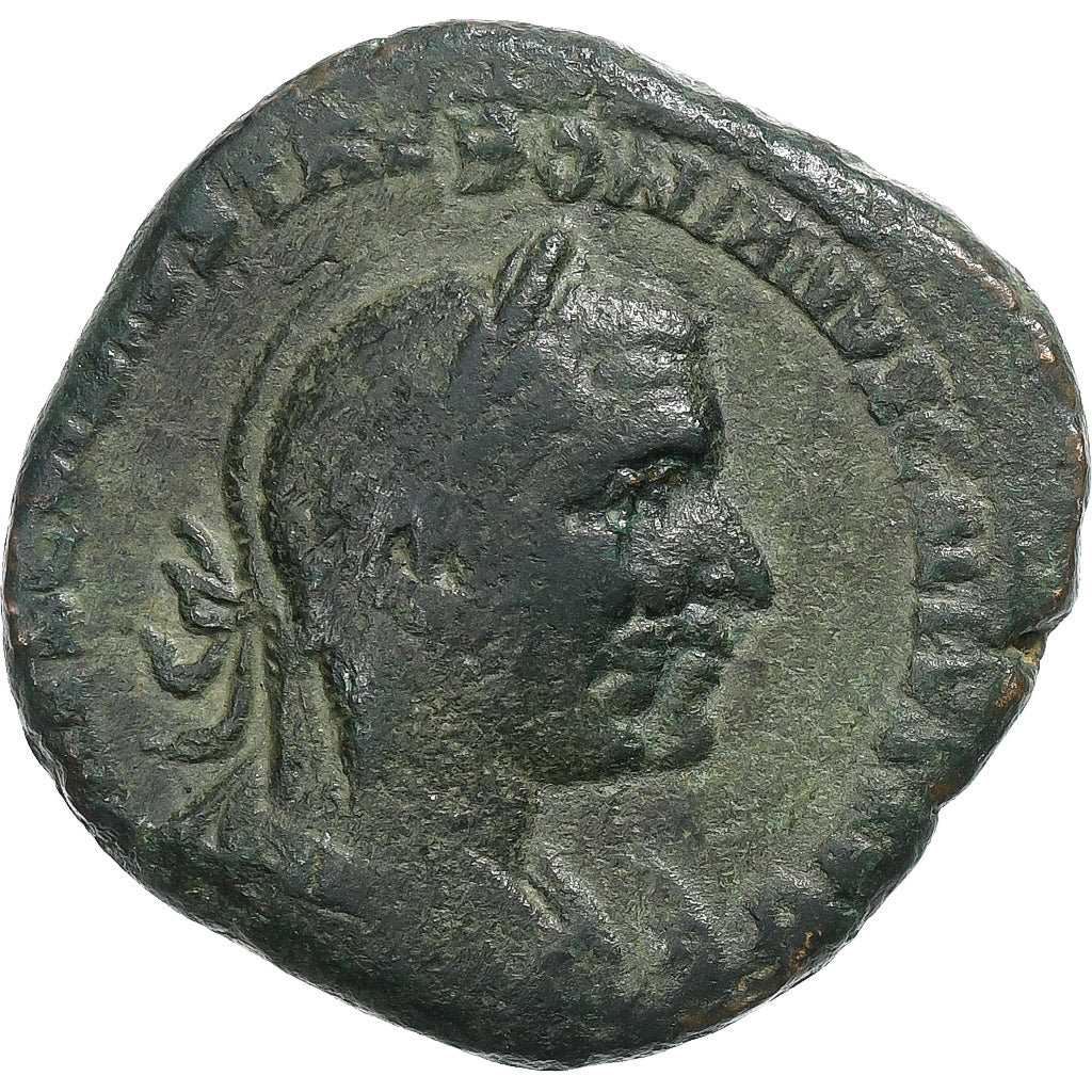 Trebonianus Gallus, Sestertius, 251-253, Rome, Bronzen, FR+, RIC:124