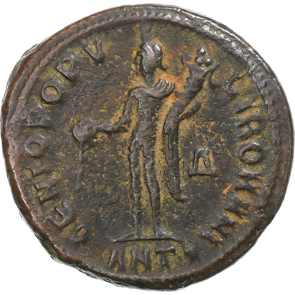 Diocletian, Follis, 304-305, Antioch, Bronze, AU(50-53), RIC:58a