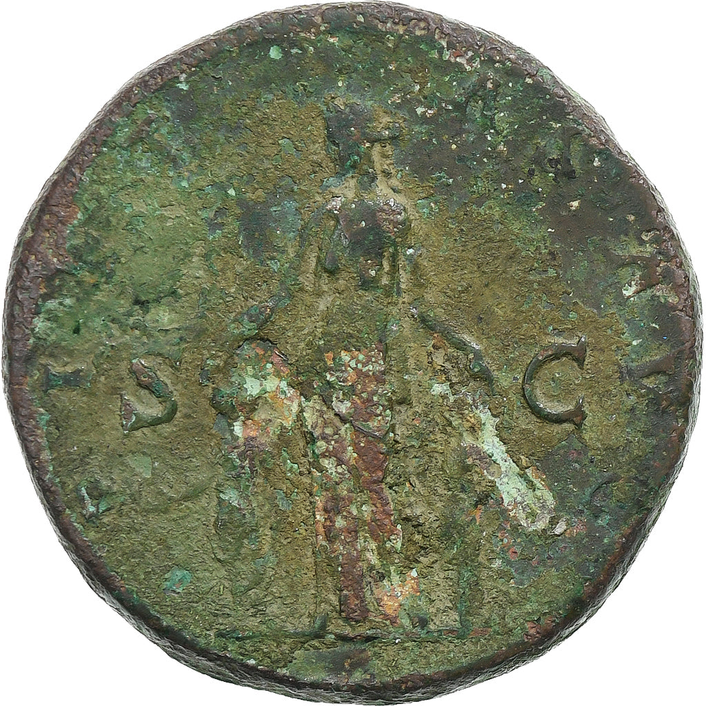 Sabina, Sestertius, 136-138, Rome, Bronze, VF(20-25), RIC:2581