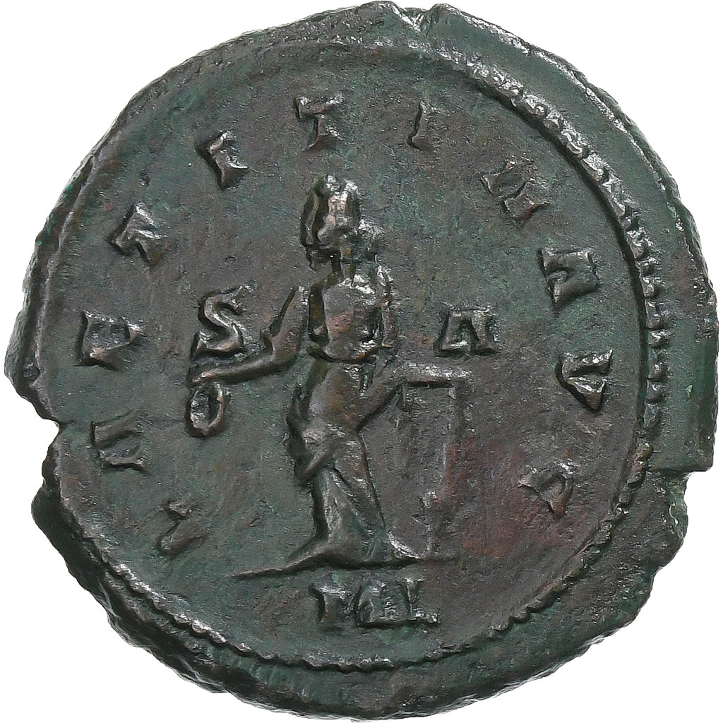 Allectus, Antoninianus, 293-296, Lugdunum, Bronze, AU(50-53), RIC:22