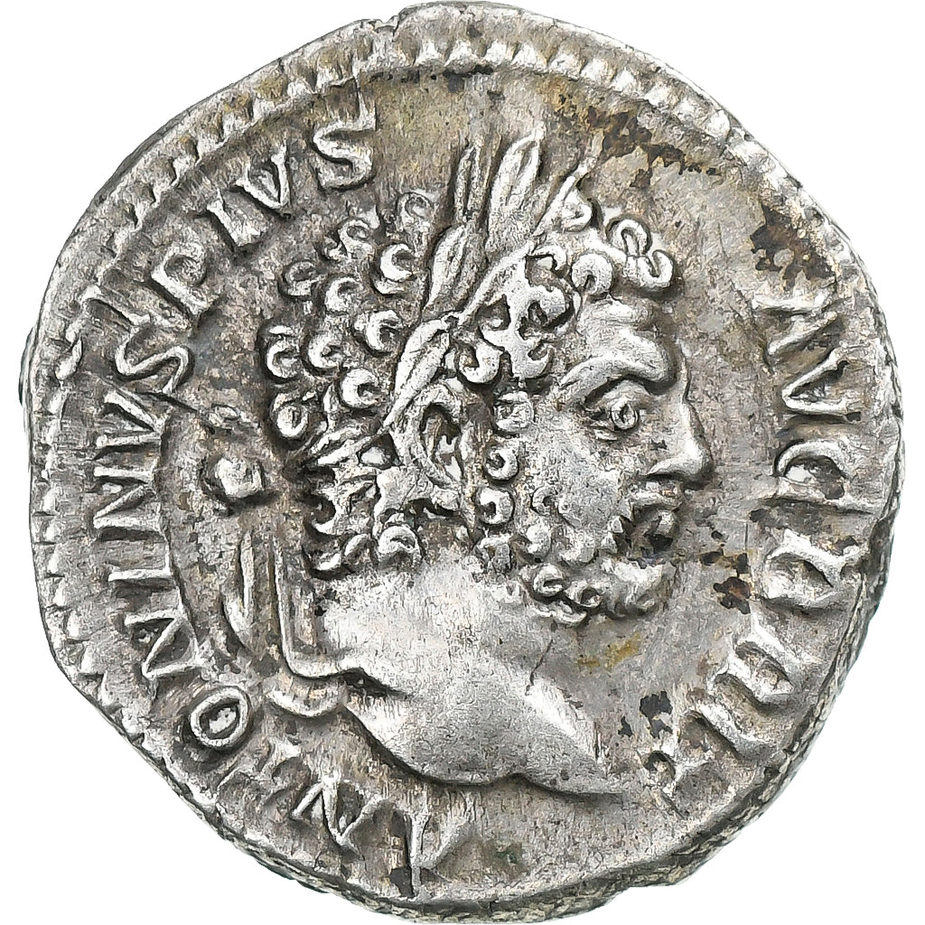 Caracalla, Denarius, 210-213, Rome, Plata, EBC, RIC:225