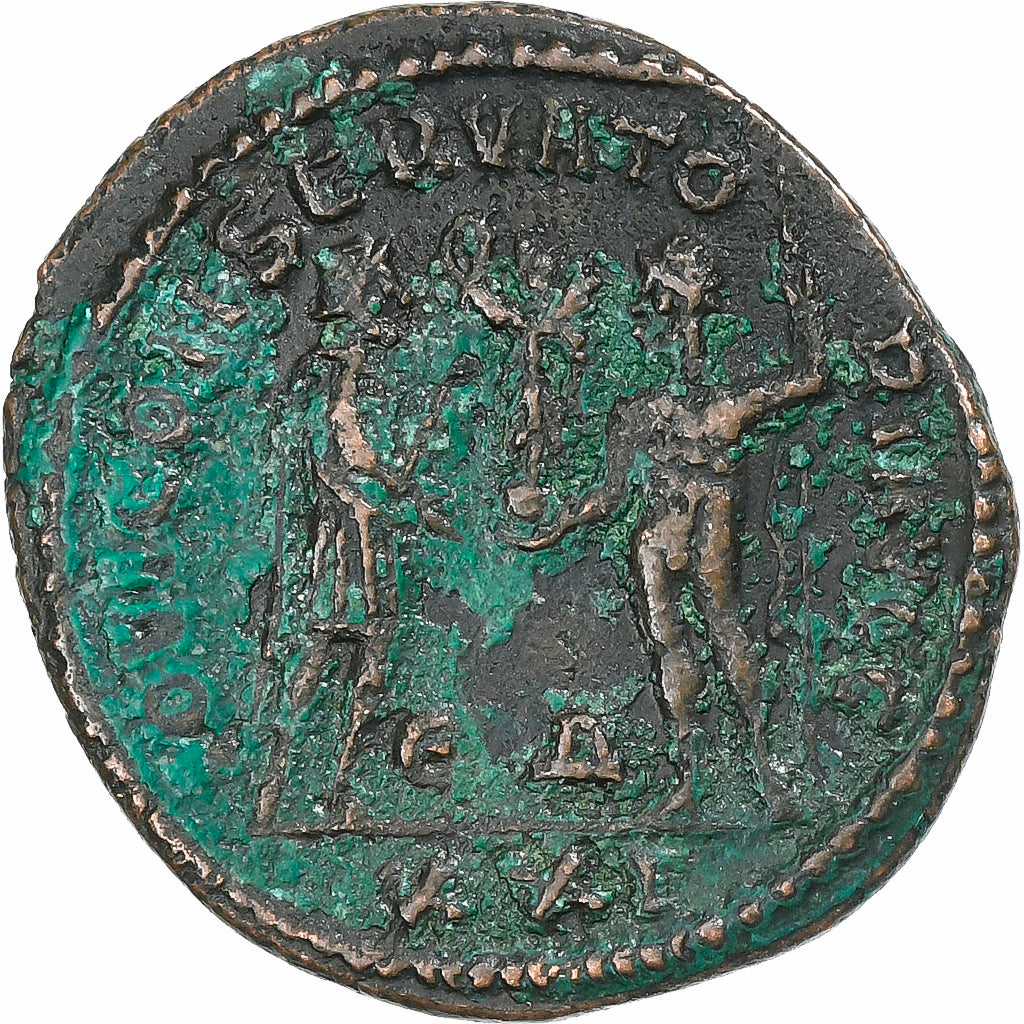 Diocletian, Aurelianus, 285, Antioch, Bronze, SS, RIC:325