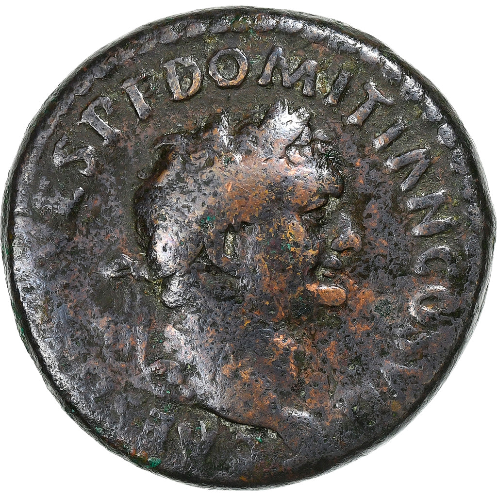 Titus, As, 80-81, Rome, Bronze, VF(20-25), RIC:347