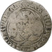 Francia, Charles VII, Blanc à la couronne, 1436-1461, Poitiers, Biglione, B+