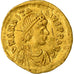 Anastasius I, Tremissis, 498-518, Constantinople, Gold, EF(40-45), Sear:8