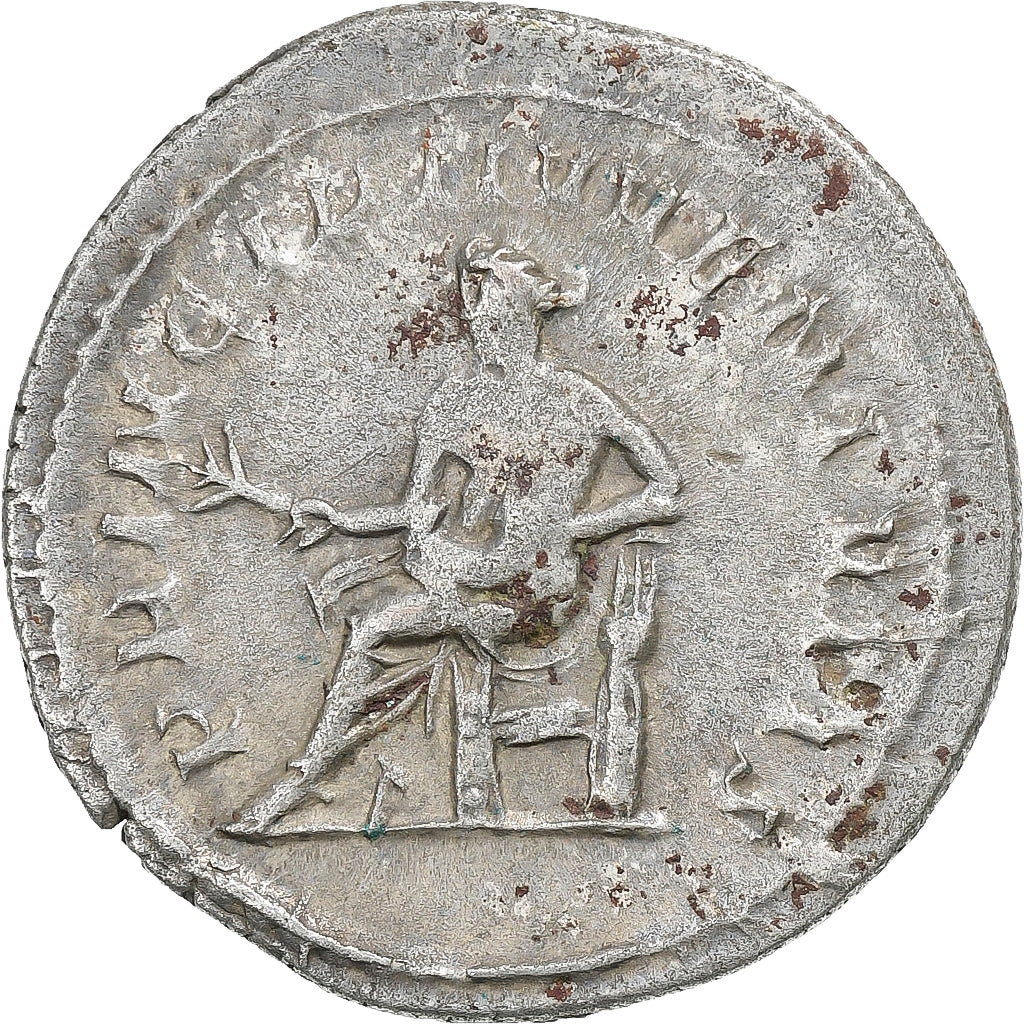 Herennius Etruscus, Antoninianus, 250-251, Rome, Biglione, BB, RIC:146