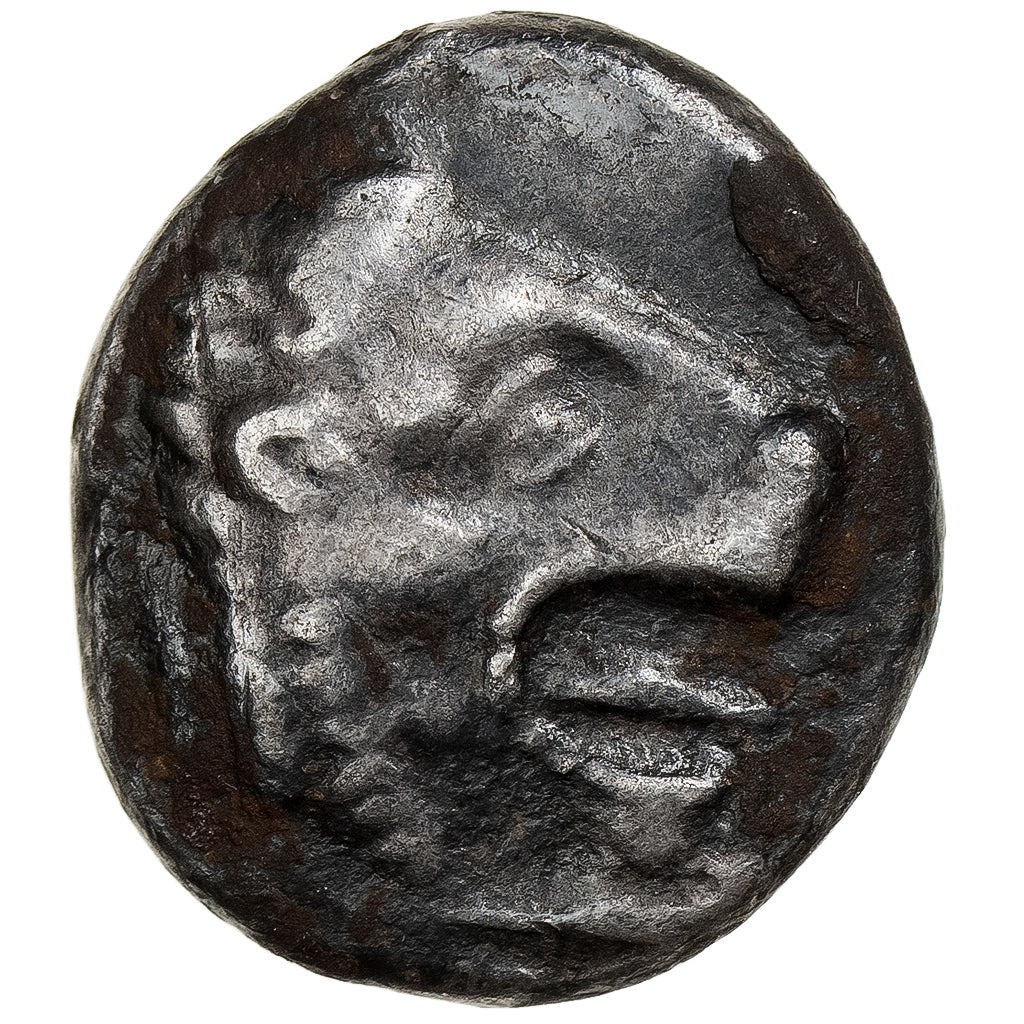 Caria, Drachm, ca. 465-449 BC, Knidos, Silver, EF(40-45), Pozzi:2585-2586