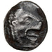 Caria, Drachm, ca. 465-449 BC, Knidos, Silver, EF(40-45), Pozzi:2585-2586