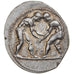 Panfília, Stater, ca. 380-330 BC, Aspendos, Prata, AU(55-58), SNG-France:99