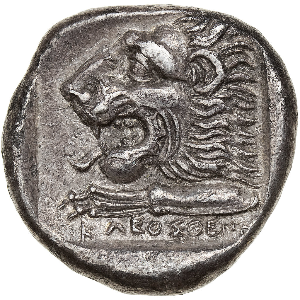 Caria, Tetradrachm, ca. 395-390 BC, Knidos, Srebro, AU(55-58)