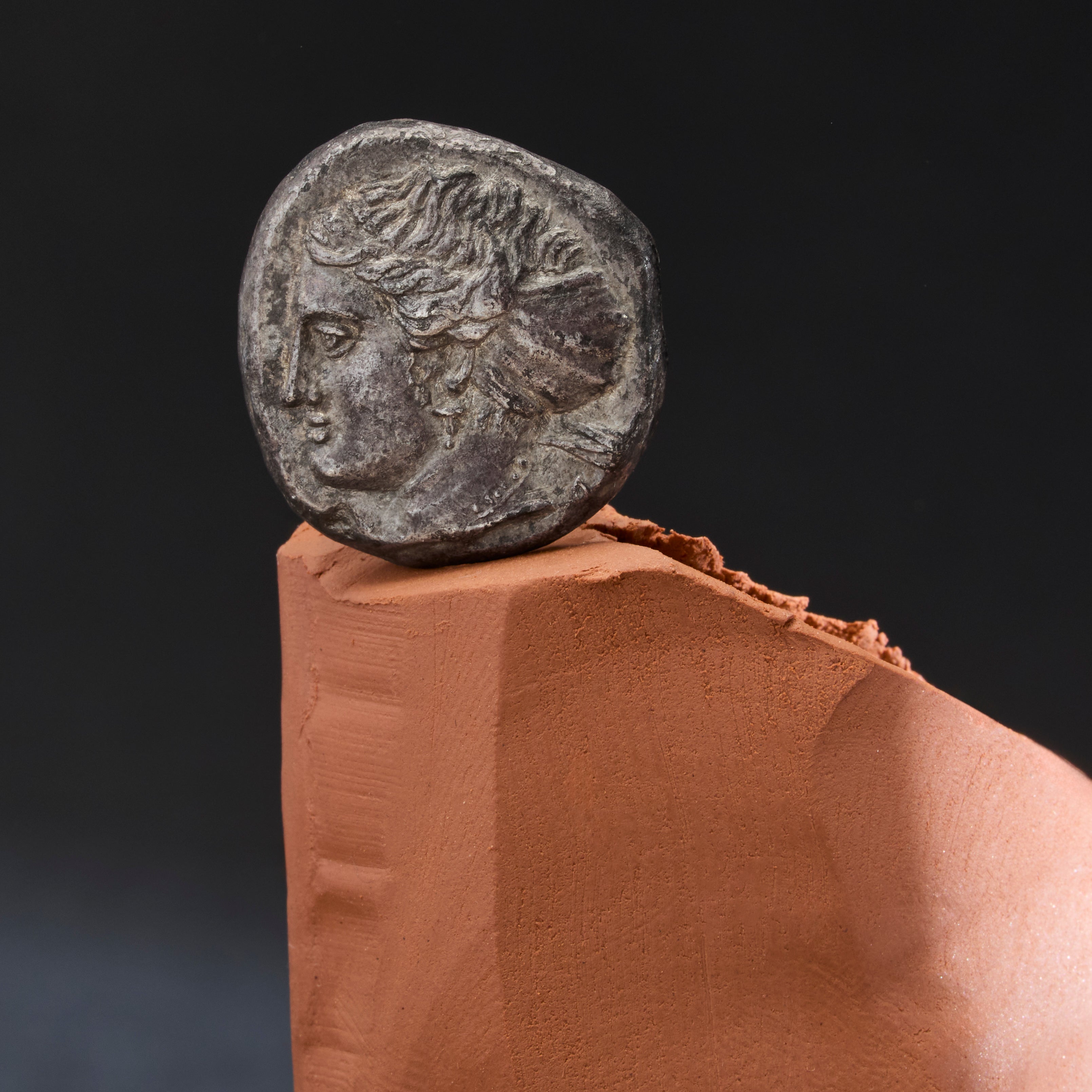 Caria, Tetradrachm, ca. 395-390 BC, Knidos, Srebro, AU(55-58)