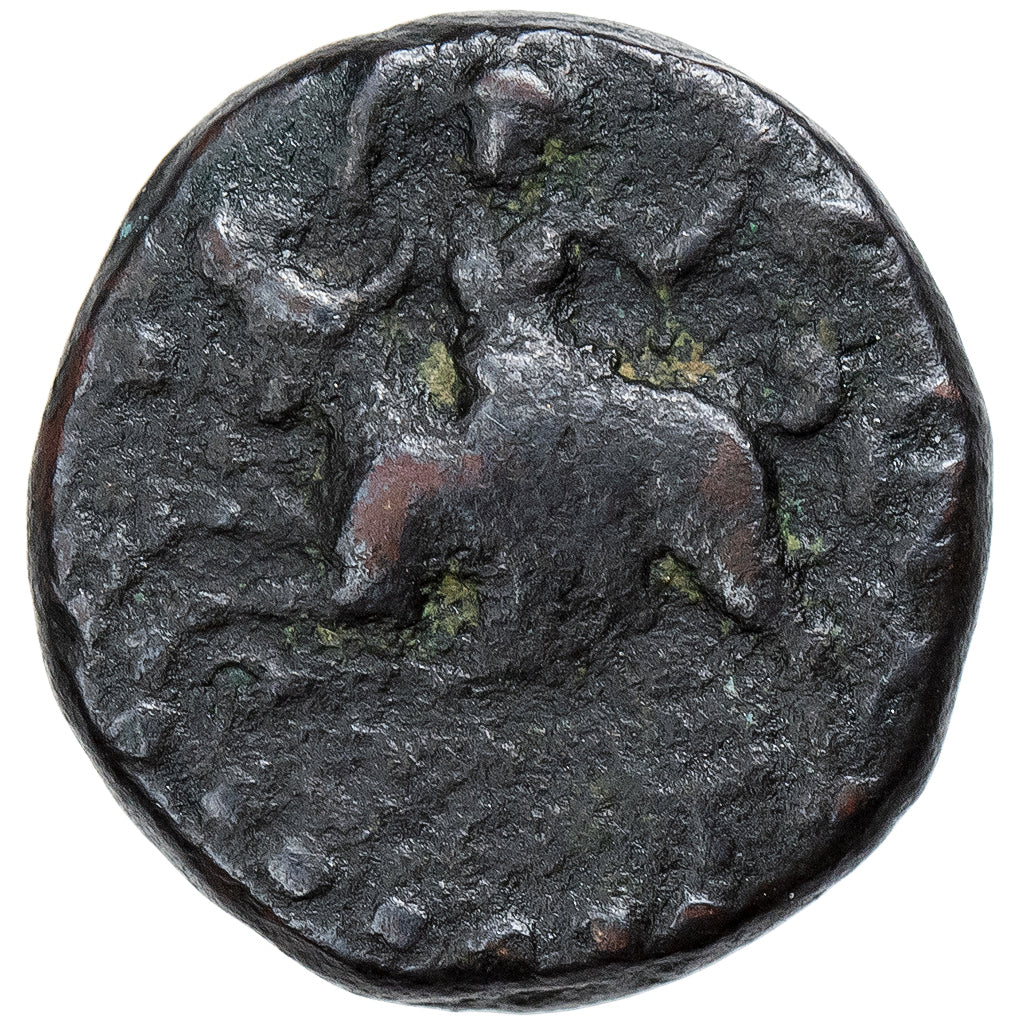 Crète, Æ Unité, v. 200-67 av. J.-C., Gortyne, Bronze, TB+