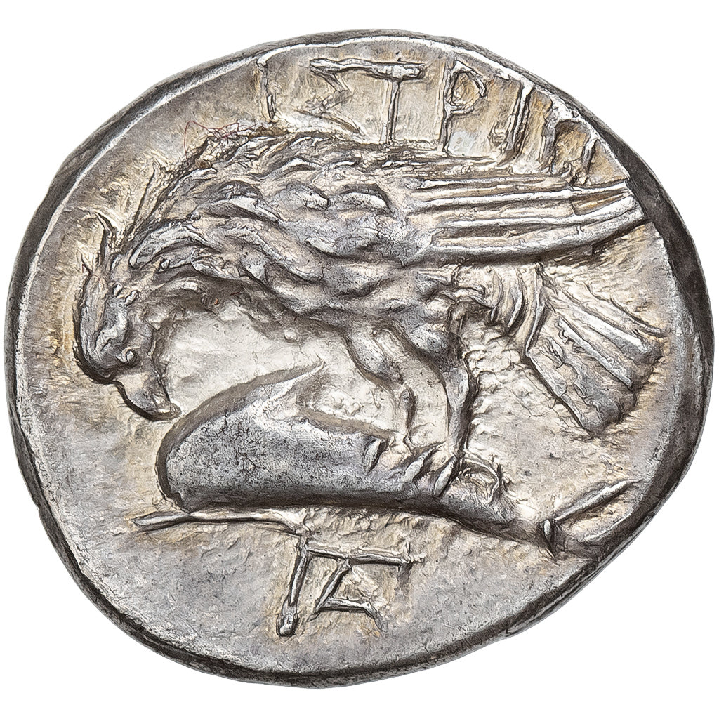 Moesia Inferior, Drachm, 4th-3rd century BC, Istros, Zilver, PR+