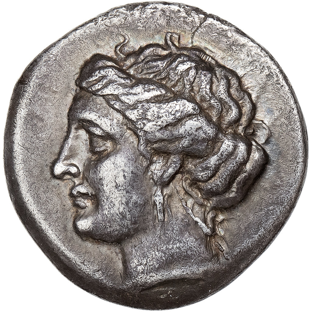 Euboia, Euboian league, Drachm, ca. 304-290 BC, Silver, AU(50-53), HGC:4-1421
