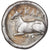 Evia, Drachm, ca. 338-308 BC, Karystos, Zilver, ZF, HGC:4-1553