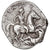 Peónia, Patraos, Tetradrachm, ca. 331-315 BC, Damastion, Prata, AU(55-58)
