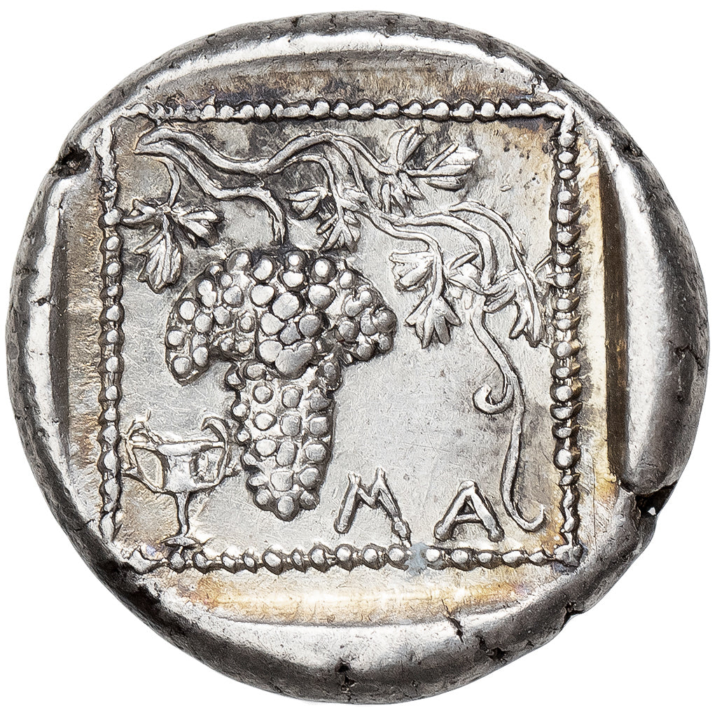 Thrace, Triobol, ca. 398-385 BC, Maroneia, Zilver, PR, HGC:3.2-1534
