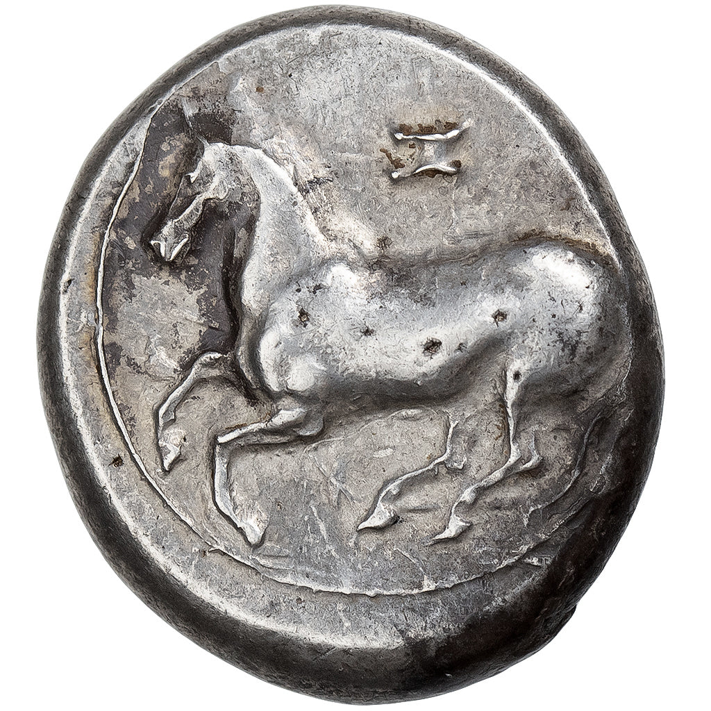 Thrace, Stater, ca. 411-397 BC, Maroneia, Zilver, ZF+
