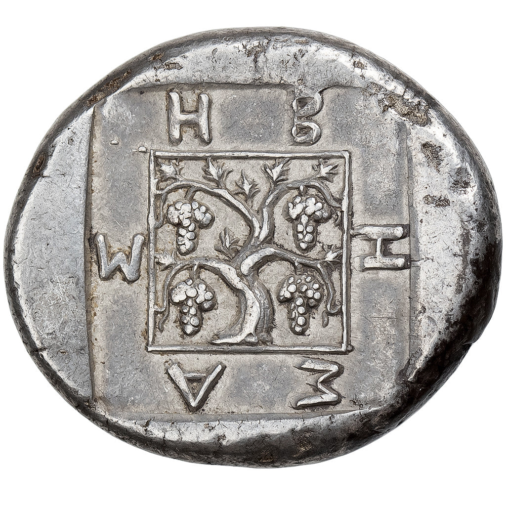 Thrace, Stater, ca. 411-397 BC, Maroneia, Zilver, ZF+