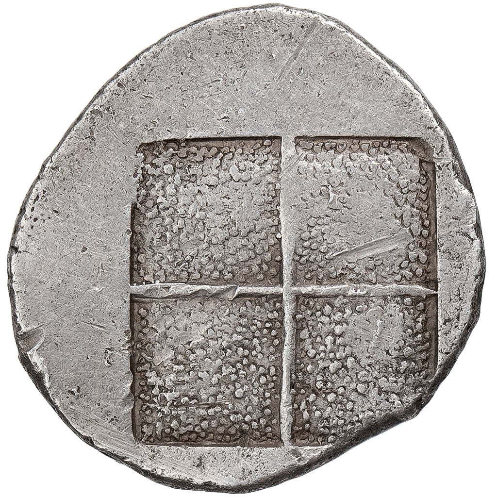 Macedonia, Tetrobol, ca. 430-390 BC, Akanthos, Plata, EBC, HGC:3.1-392