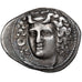 Tessália, Drachm, ca. 356-320 BC, Larissa, Prata, AU(50-53), HGC:4-453
